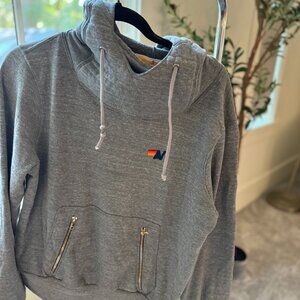 Aviator Nation ninja hoodie grey (S)